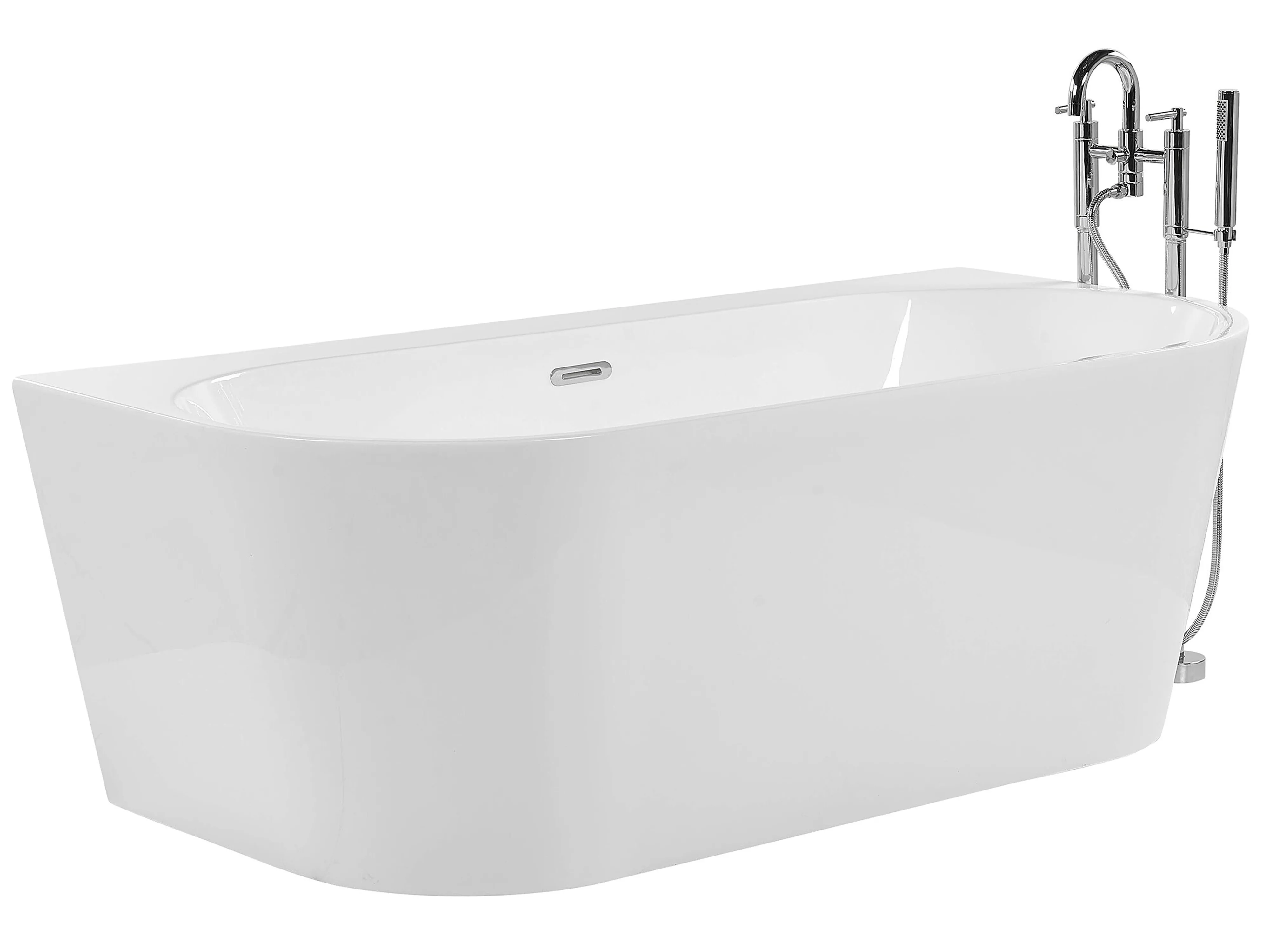 Badkuip HARVEY 170 x 80 cm Wit