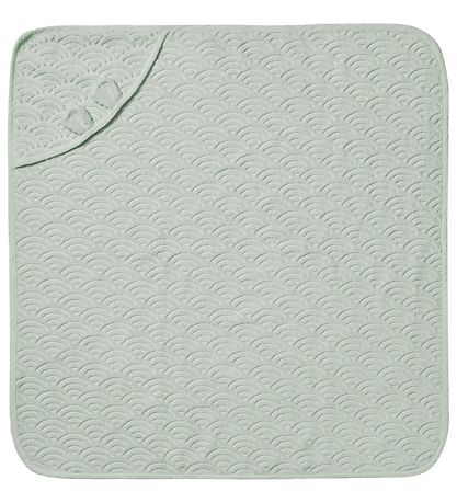 Cam Cam Bådeslag - 80x80 cm - Dusty Green m. ?rer