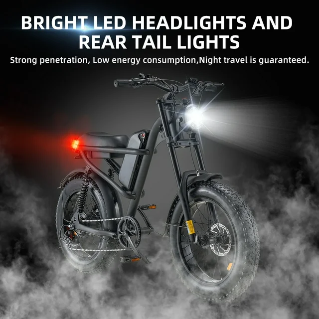 Ridingtimes Z8 Snow Ebikes for Adults, 20