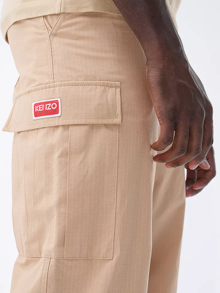 KENZO Cargohose  camel