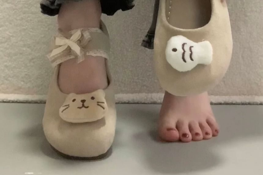 DURAC - Catfish imitatieleren Mary Jane-flats