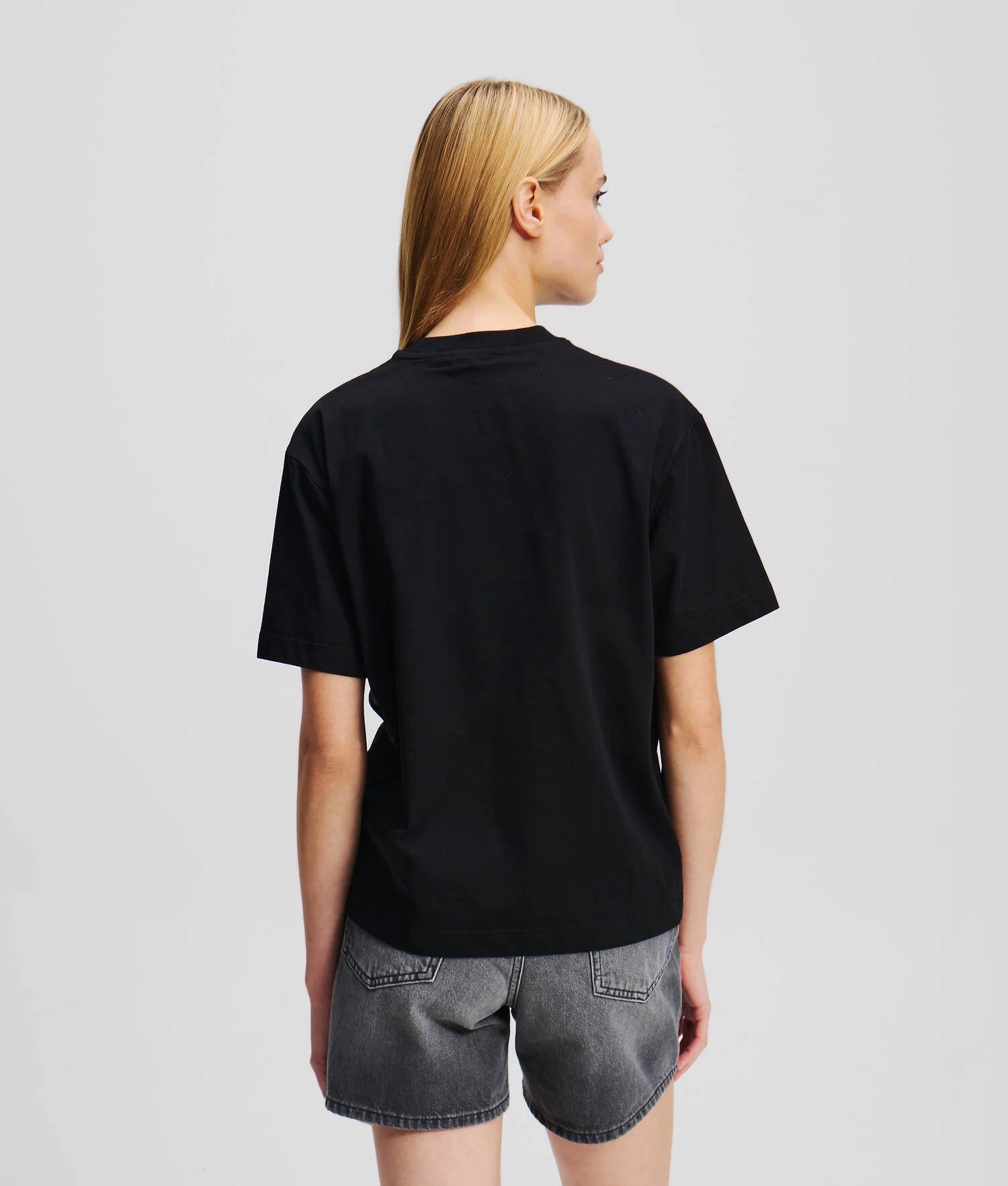 T-SHIRT AVEC LOGO KLJ - Noir