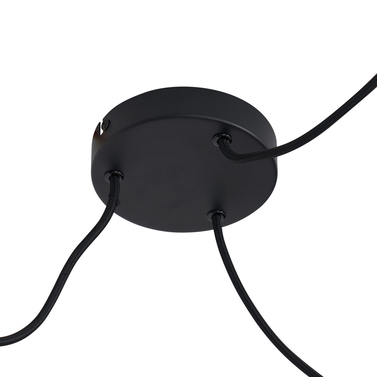 Japandi hanglamp bruin 50cm 3-lichts - Plu