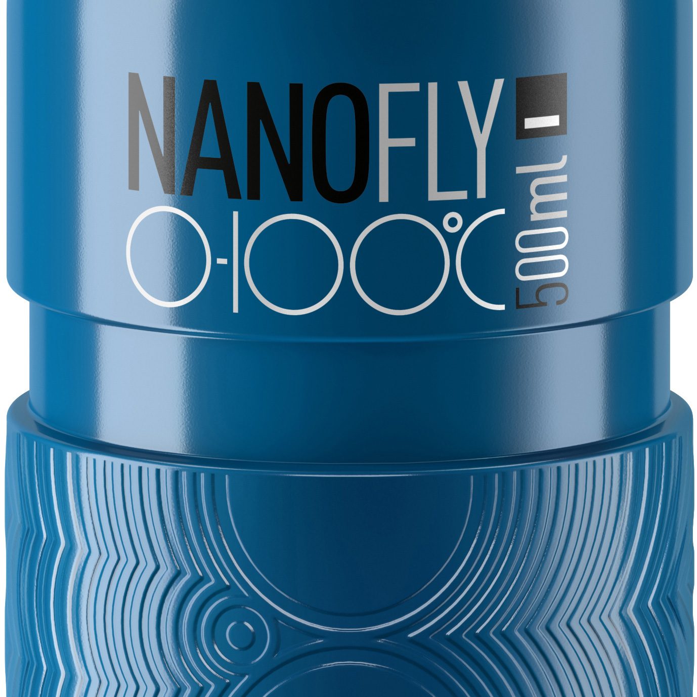 Elite Nanofly 0-100 Thermoflasche 500ml blau