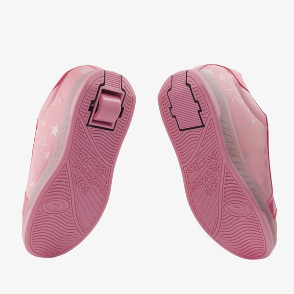 Breezy Rollers kinder sneakers met wieltjes roze