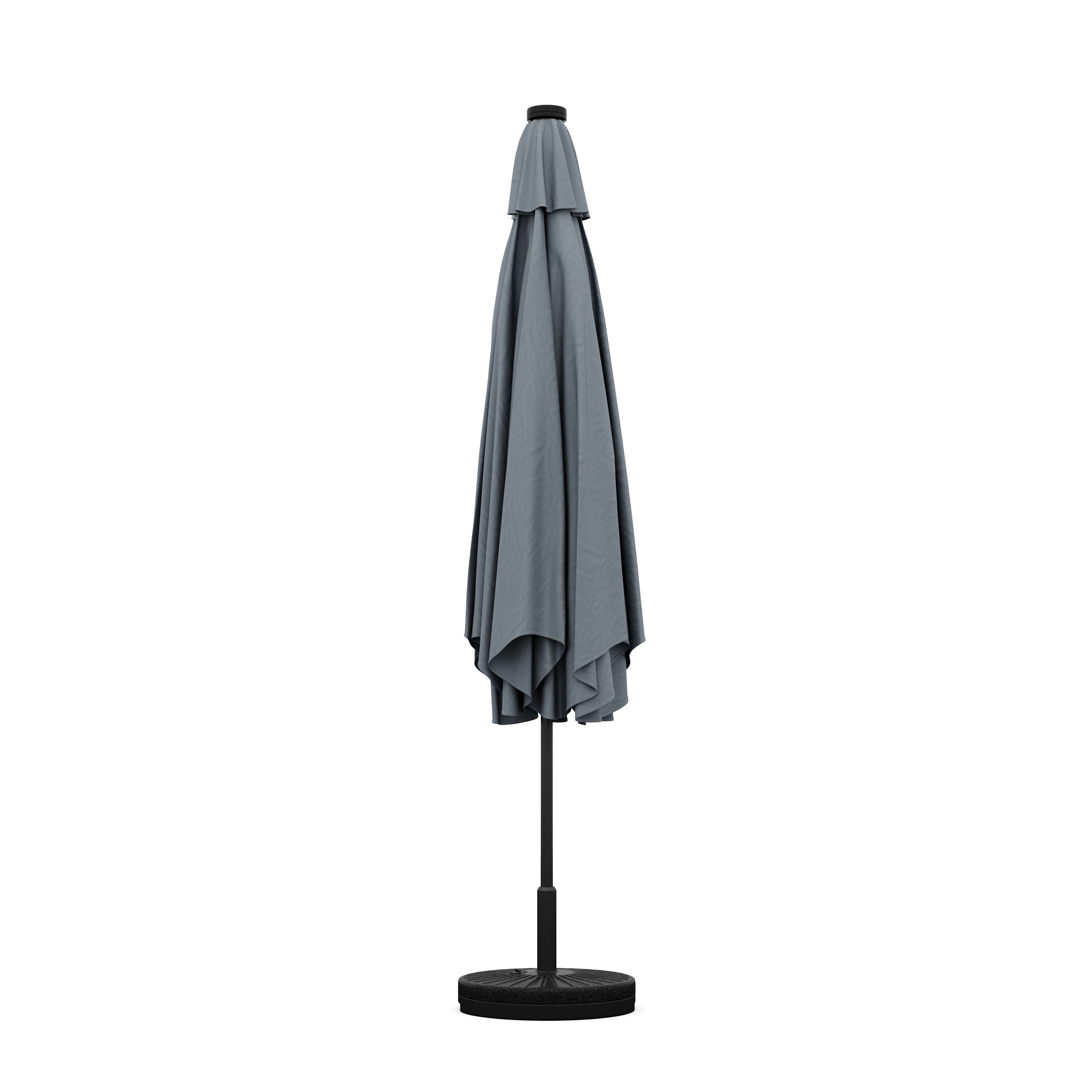 Sonnenschirm VAY mit LED 300 cm anthrazit