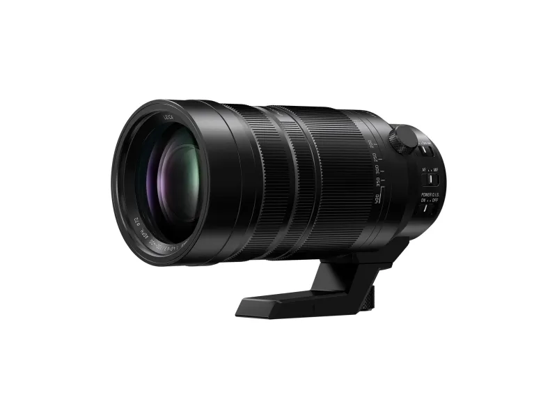 Panasonic Leica DG Vario-Elmar 100-400 mm / F4.0-6.3 II ASPH. / POWER O.I.S., Ultra-telefoto zoomobjektiv, 20/13, 100 - 400 mm, Billedstabilisator, Mikro Four Thirds (MFT), Autofokus