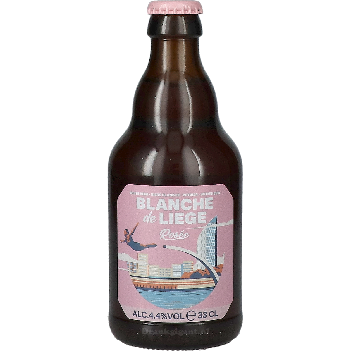 Blanche de Liege Rosee 33 cl