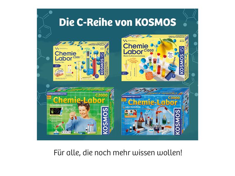 Kosmos Experimentierkasten Mein erstes Chemielabor Einfache und spannende Experimente aus dem Alltag