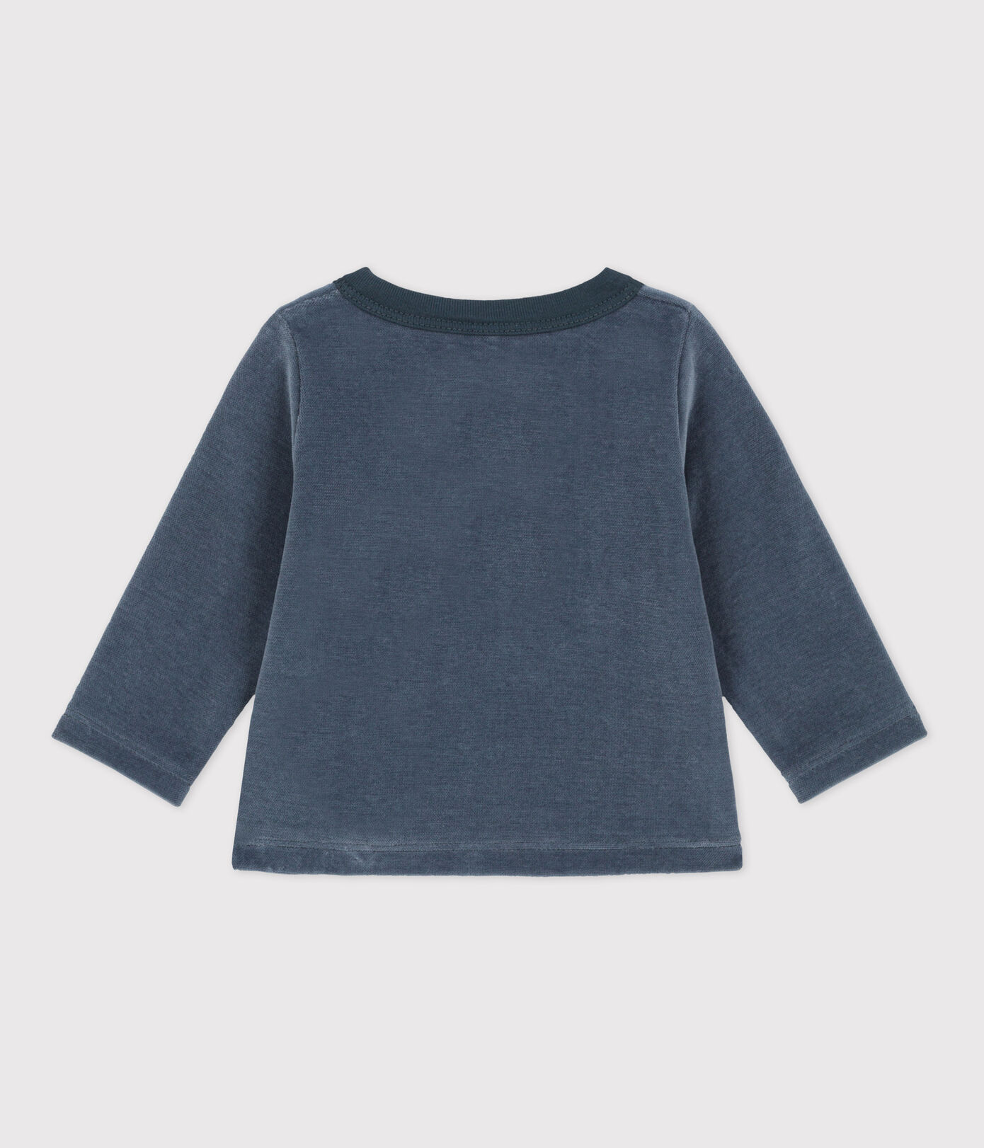 Cardigan en velours bébé en coton