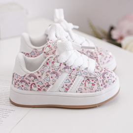 Pink unicorn sneakers