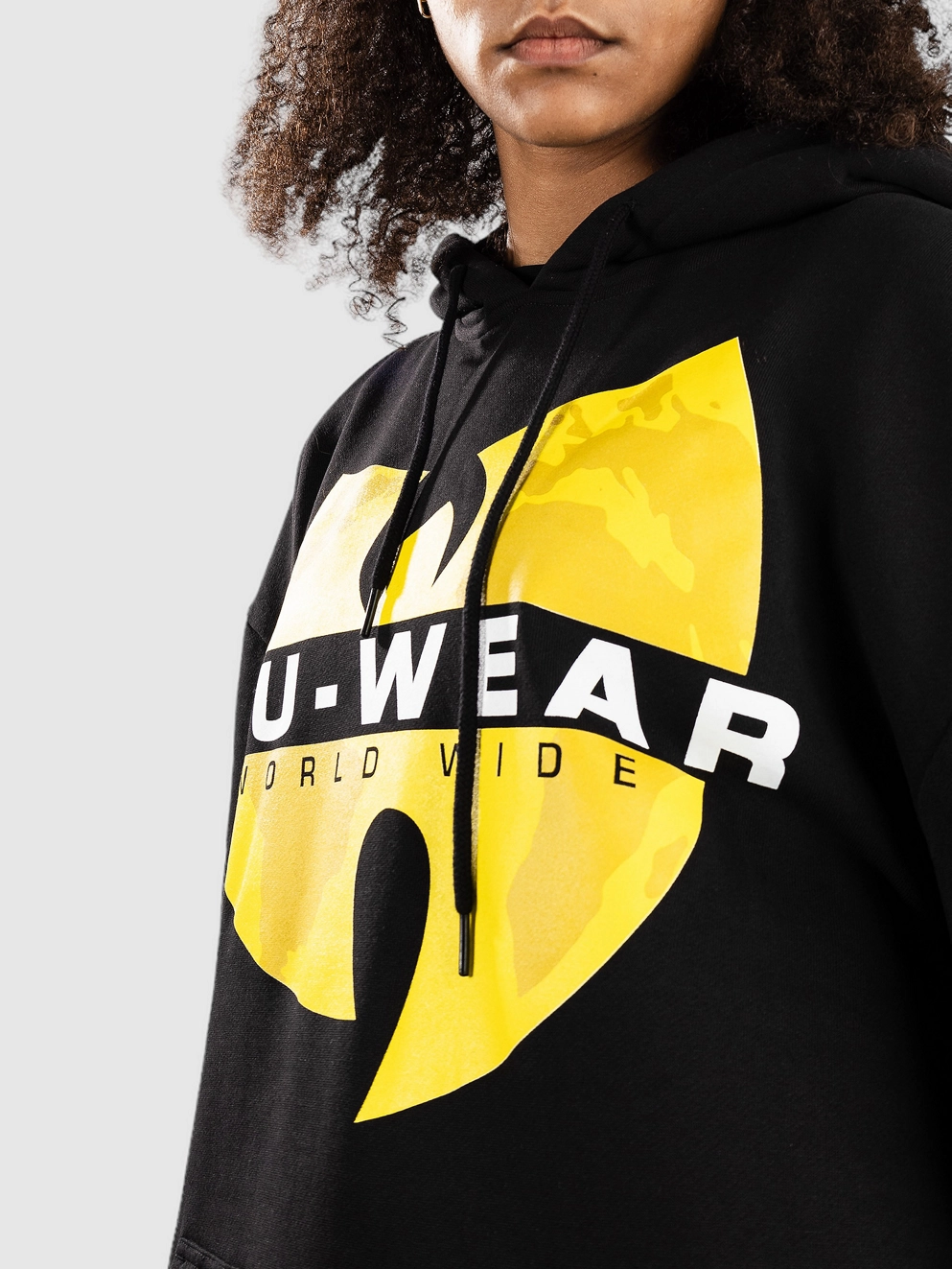 Wu Tang Logo Hoodie black