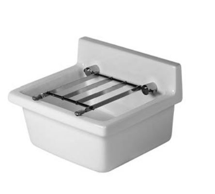 Duravit Duravital uitstortgootsteen zonder overloop 48x42.5cm wit
