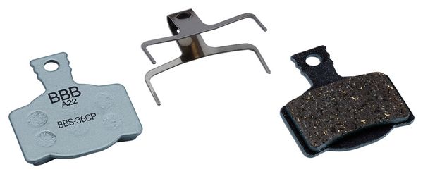 Paire de Plaquettes BBB DiscStop Coolfin Organiques pour Magura MT2/4/6/8