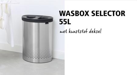 Wasbox, 55 liter, Selector - Matt Black