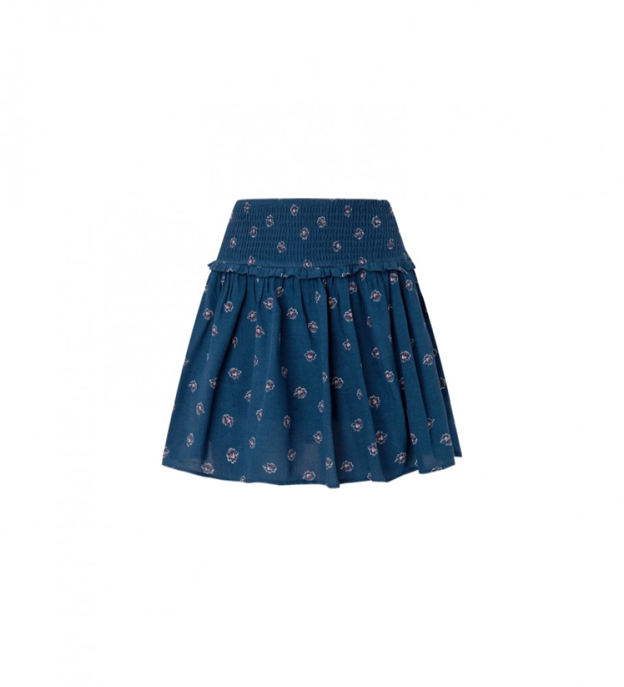 Saia Bruna Azul da Pepe Jeans