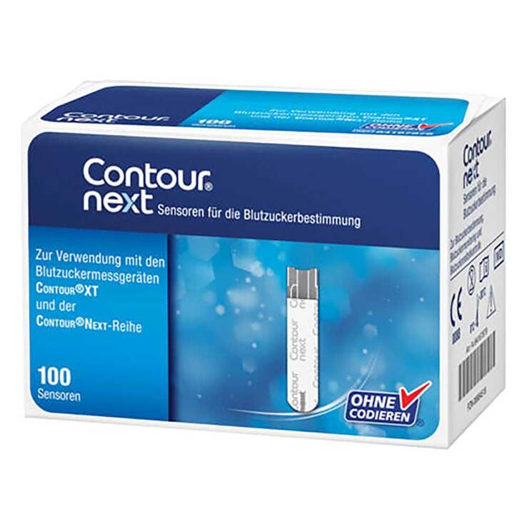 Contour next Sensoren Teststreifen, 100 St