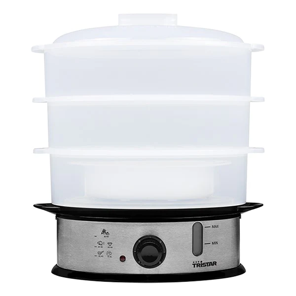 Cuiseur vapeur électrique 3 niveaux 1200 W VS-3914 Tristar
