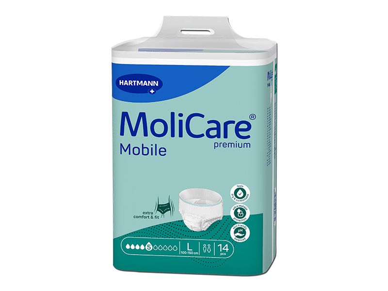 MoliCare Inkontinenz Einlagen Mobile 5 L 14 Stück Inkontinenz Pants