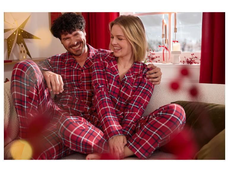 Flanellen heren pyjama