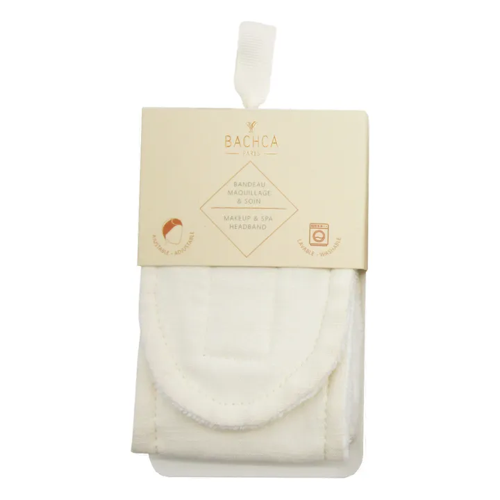 Bachca Bandeau maquillage & soin | Blanc