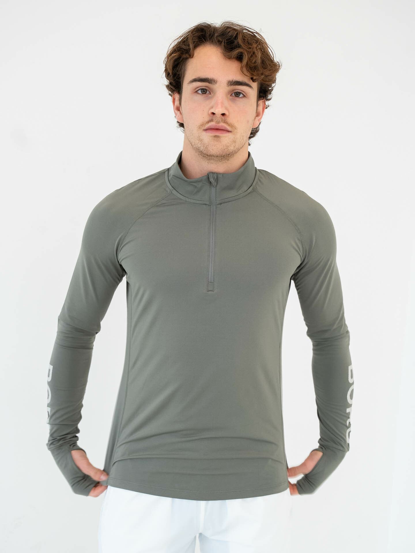 Borg Midlayer Half Zip