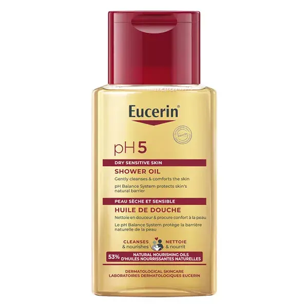 Óleo de Banho Eucerin PH5 para Pele Sensível - Tamanho Viagem 100ml