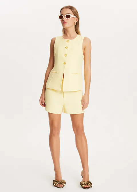 Bouclé short geel (GEE.L)