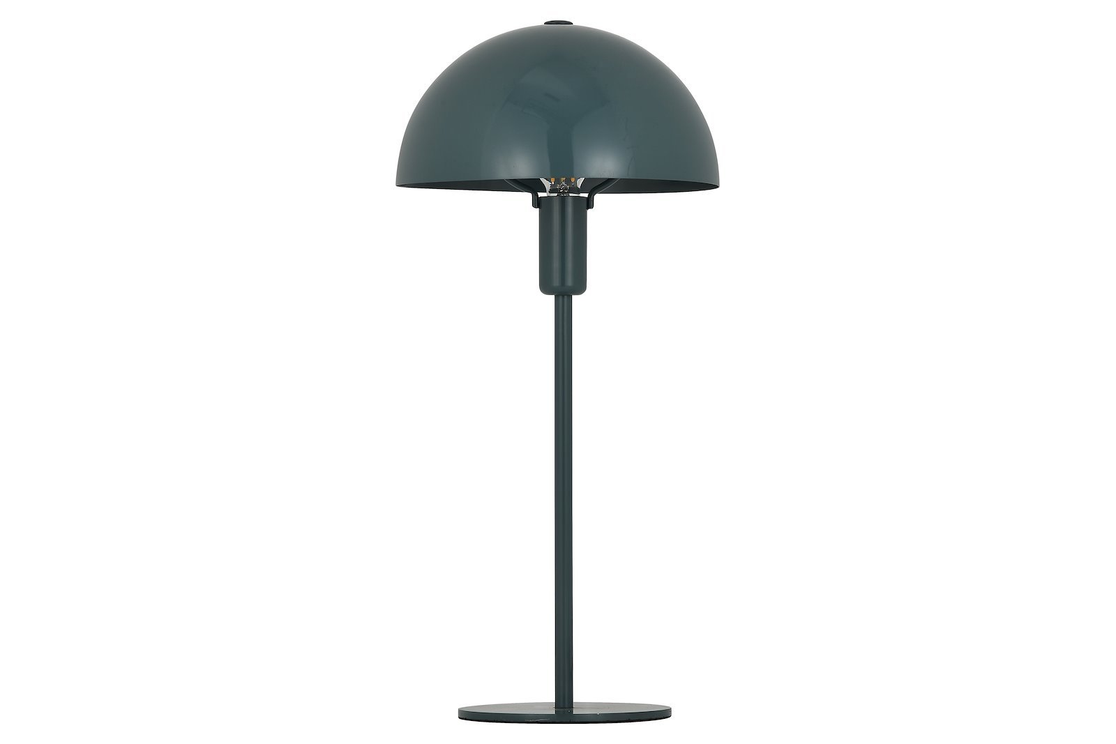 Vilde bordlampe Blågrå farge høyde 43cm med ledning og bryter Maks LED 6W E14
