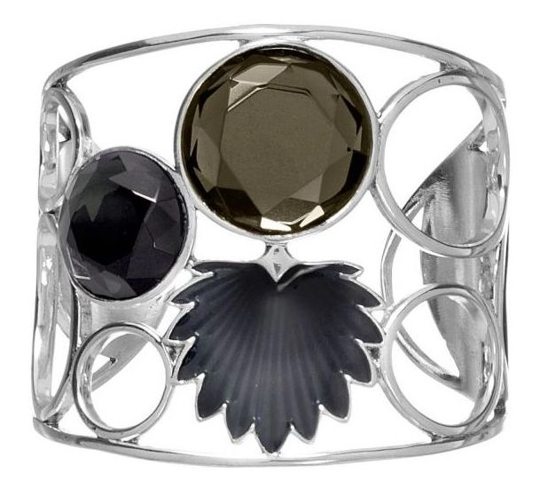 Pilgrim GoDiva Damenarmreif, grey/silver 549122