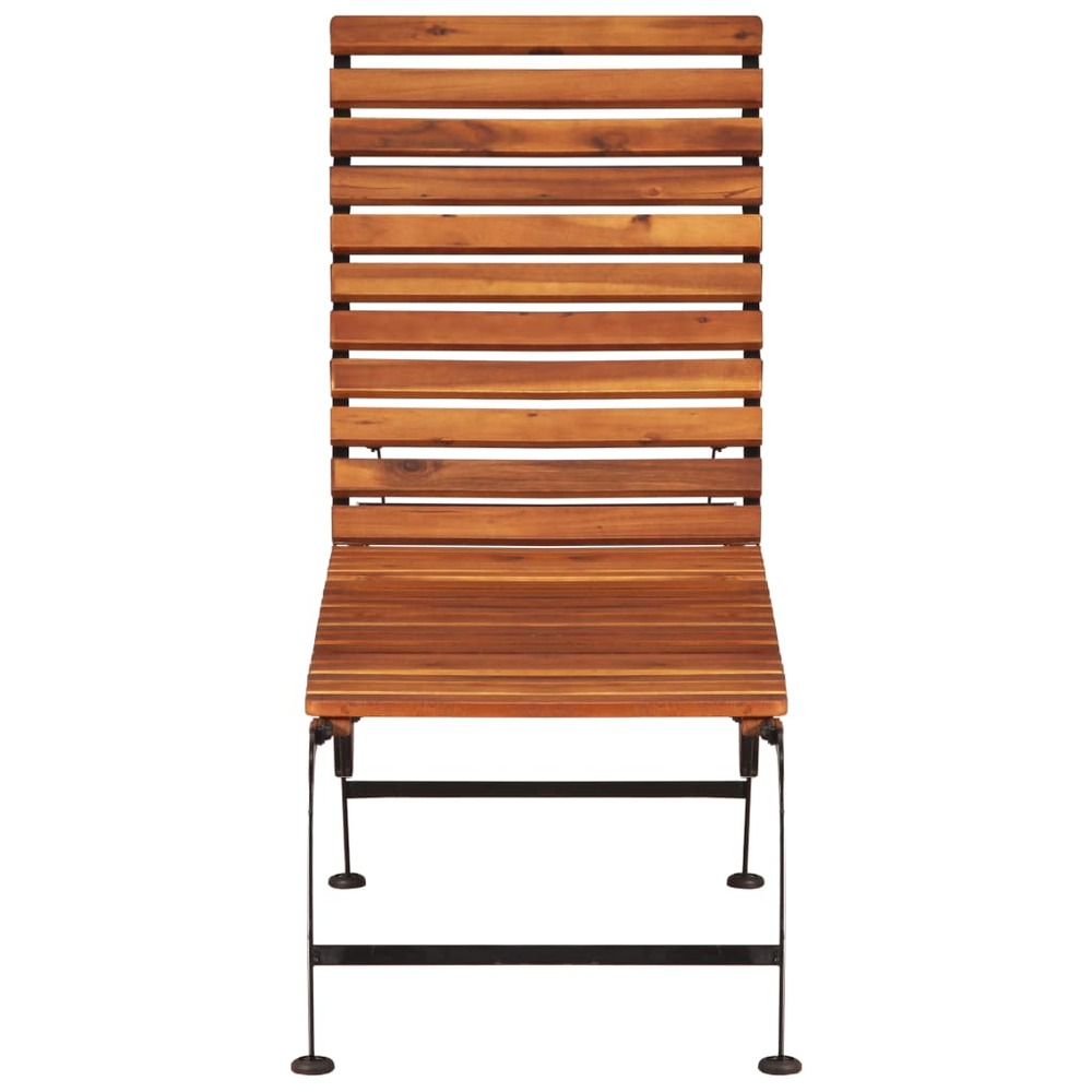 Transat chaise longue bain de soleil lit de jardin terrasse meuble d'extérieur avec pieds en acier bois d'acacia massif 02_00