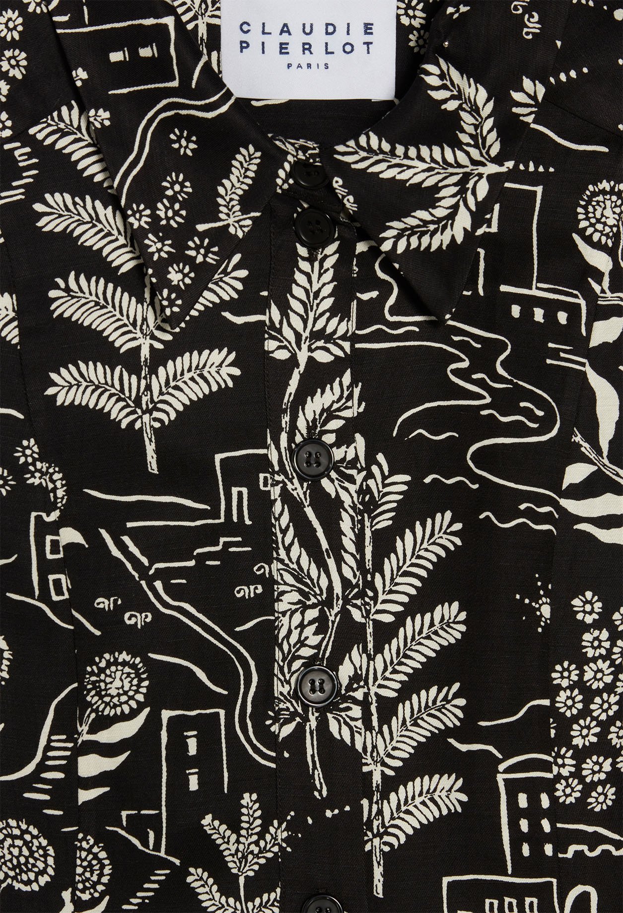 Robe &agrave; motifs