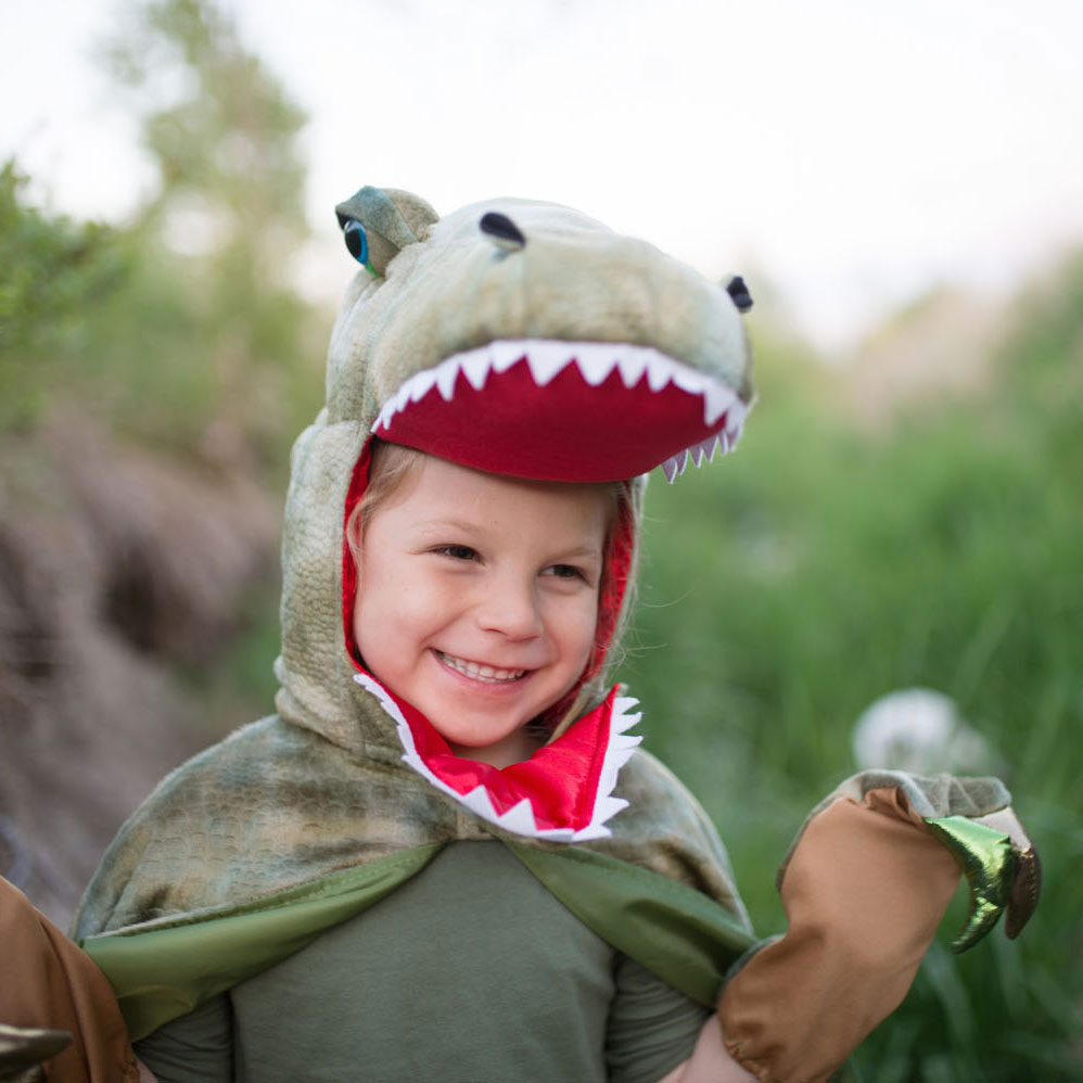 Verkleedset Dinosaurus T-rex met Klauwen, 4-6 jaar