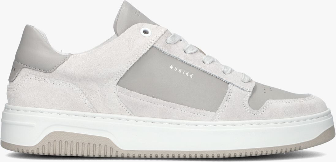 NUBIKK grijze nubikk lage sneakers basket court heren