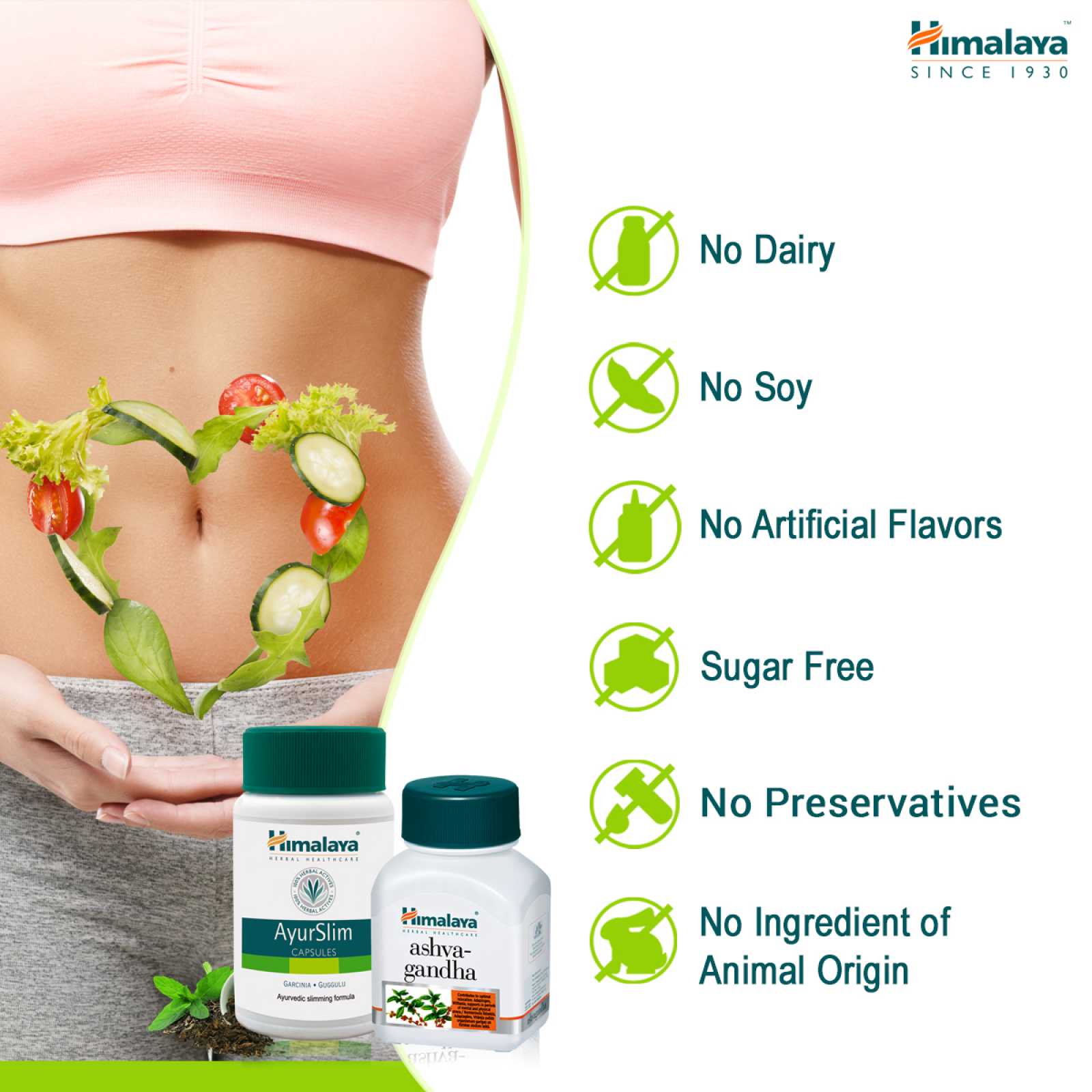 Himalaya Ayurslim 60 cápsulas