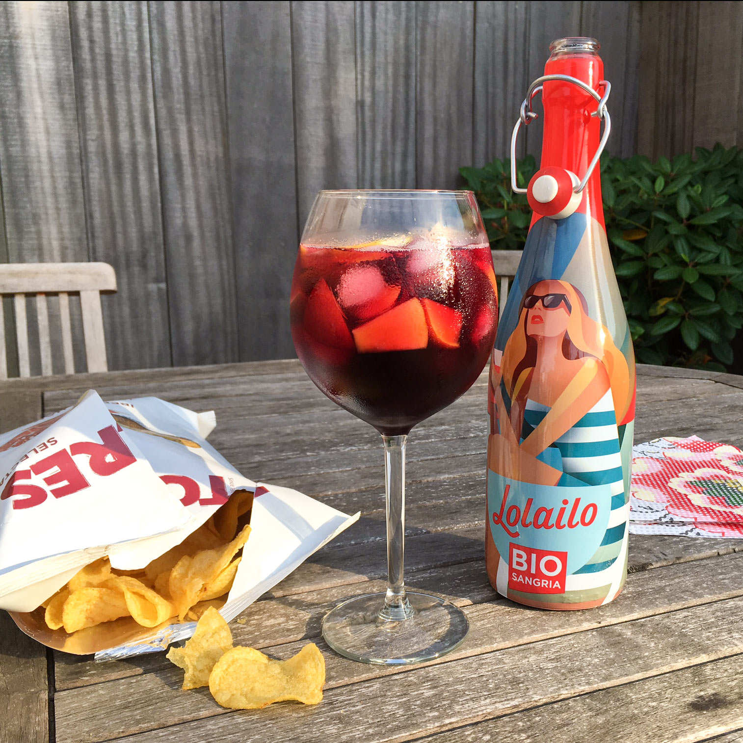 Sangria bio artisanale espagnole Lolailo - Sangria Lolailo