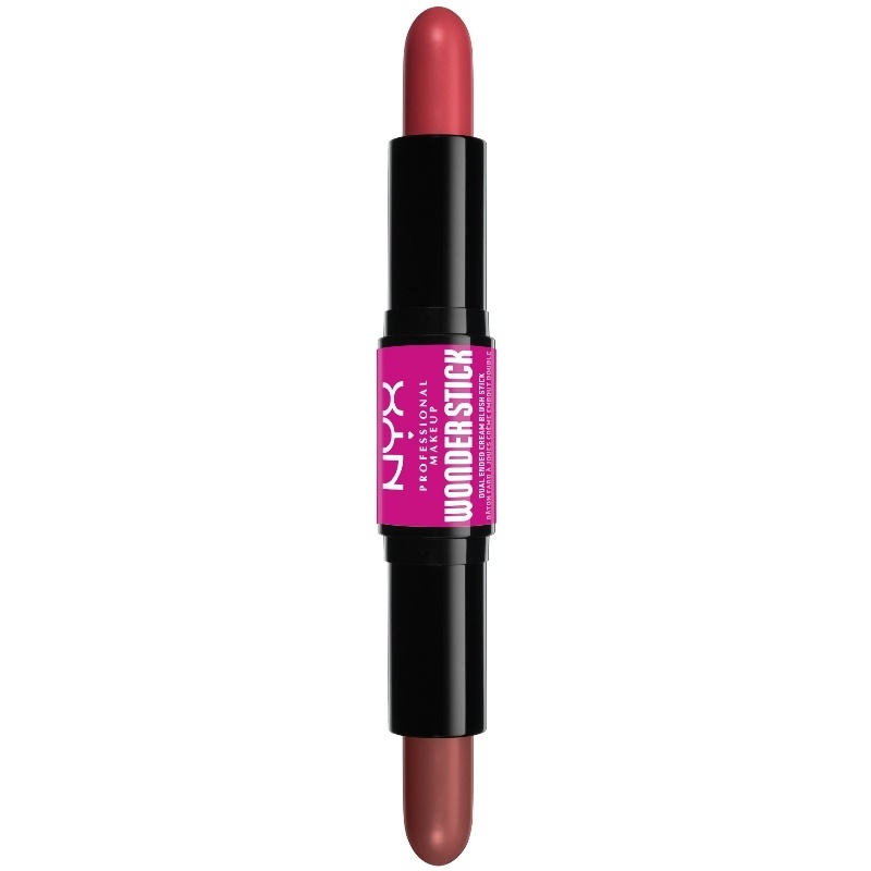 NYX Prof. Makeup Wonder Stick Dual-Ended Cream Blush Stick 8 gr. - 03 Coral + Deep Peach