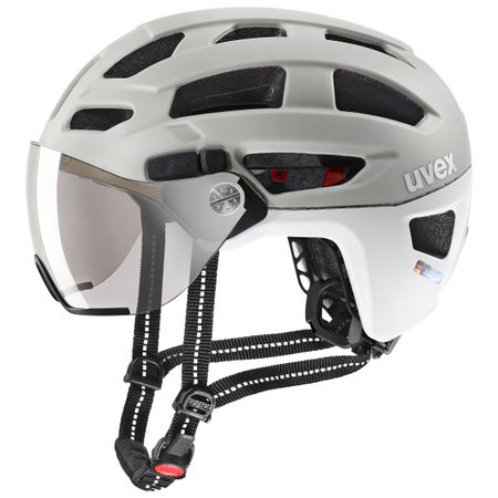 FINALE VISOR Velohelm  sand white  52-57cm