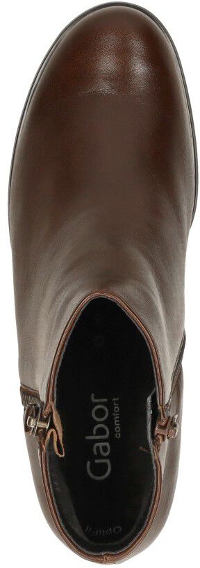 Gabor Enkellaarsjes Hak cognac