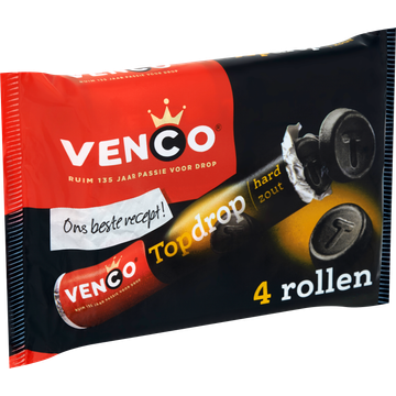 Venco Topdrop Hard Zout 4 x 47 g