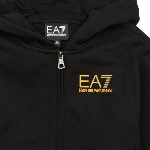 Emporio Armani EA7 - CORE ID SWEATSHIRT - Noir / Doré