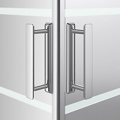 Portes de douche angle droit miroir GoodHome Beloya 70 x 70 cm