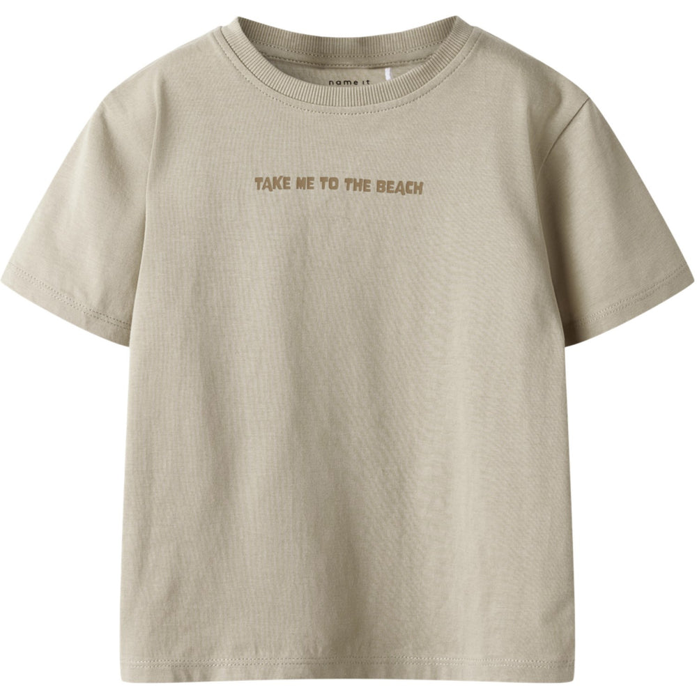Køb Name It Irish Cream Nmmhelix Ss Nreg Top