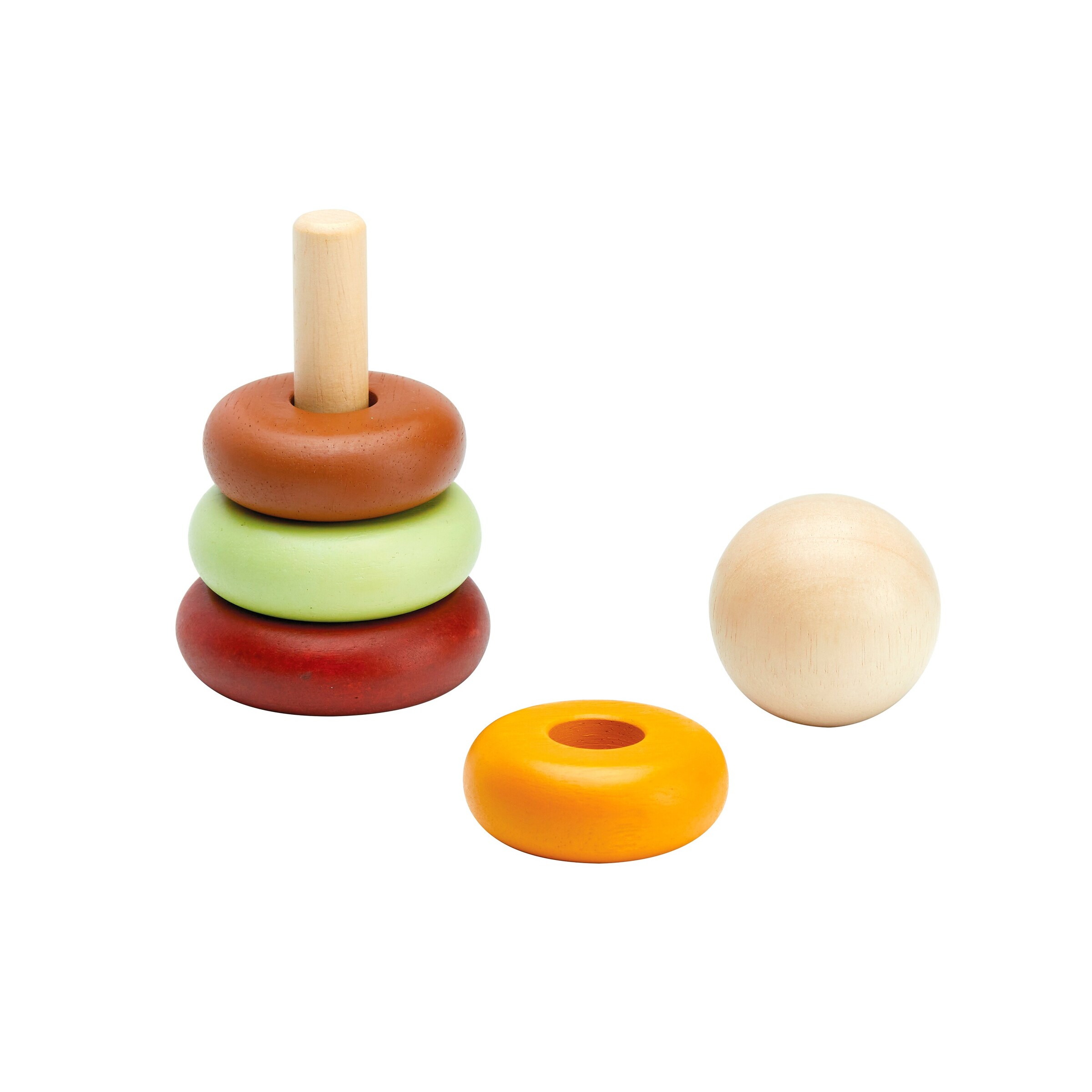 PlanToys Stapelringturm Modern Rustic