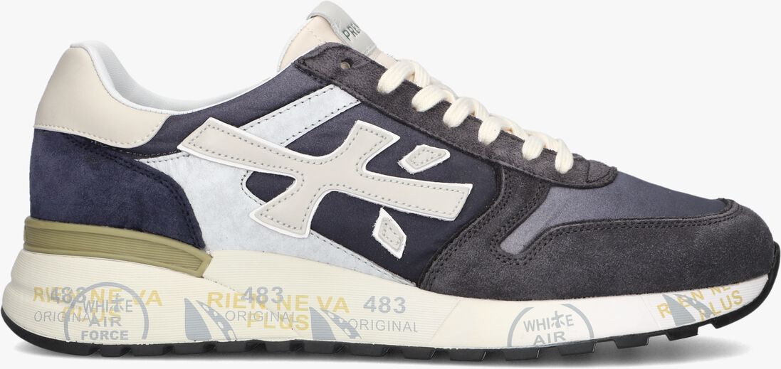 PREMIATA blauwe premiata lage sneakers mick