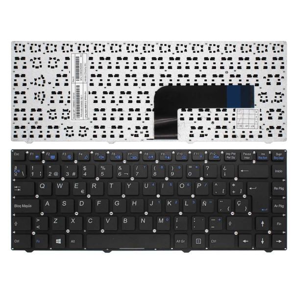 Teclado para Portatil Clevo W540 W5400 (espanhol ) - TEC0498