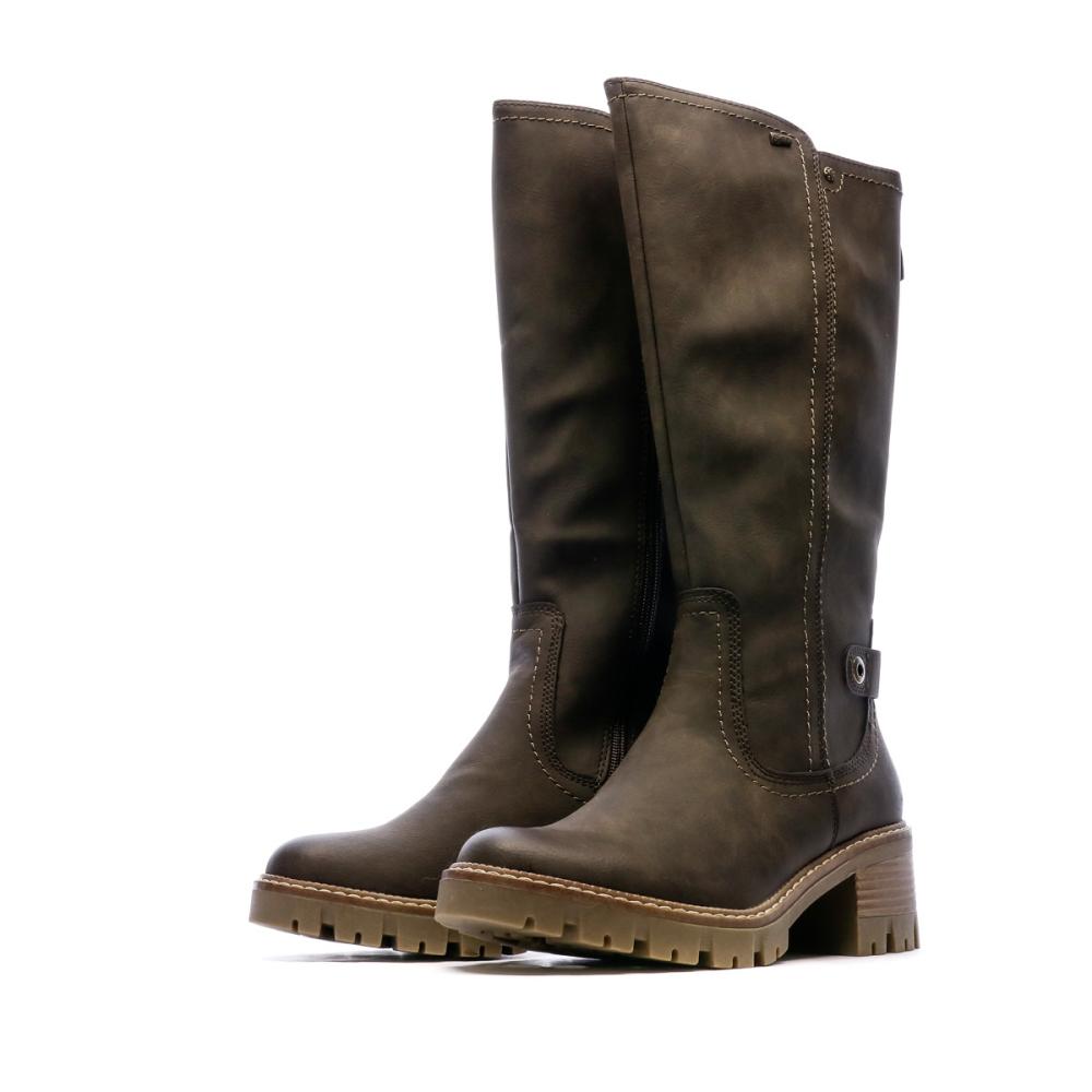 Relife Bottes Marron foncé Femme Relife Jirlotte