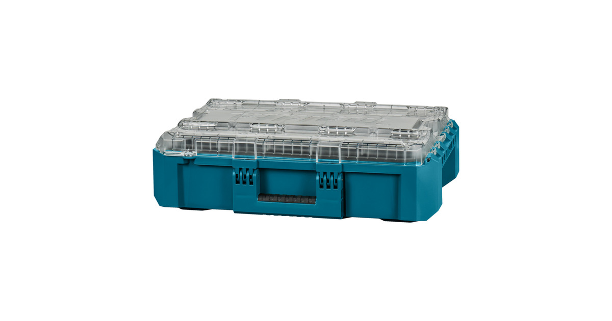 MakitaMaktrak Organizer Medium P-91045 gereedschapsbox  (Blauw/zwart)