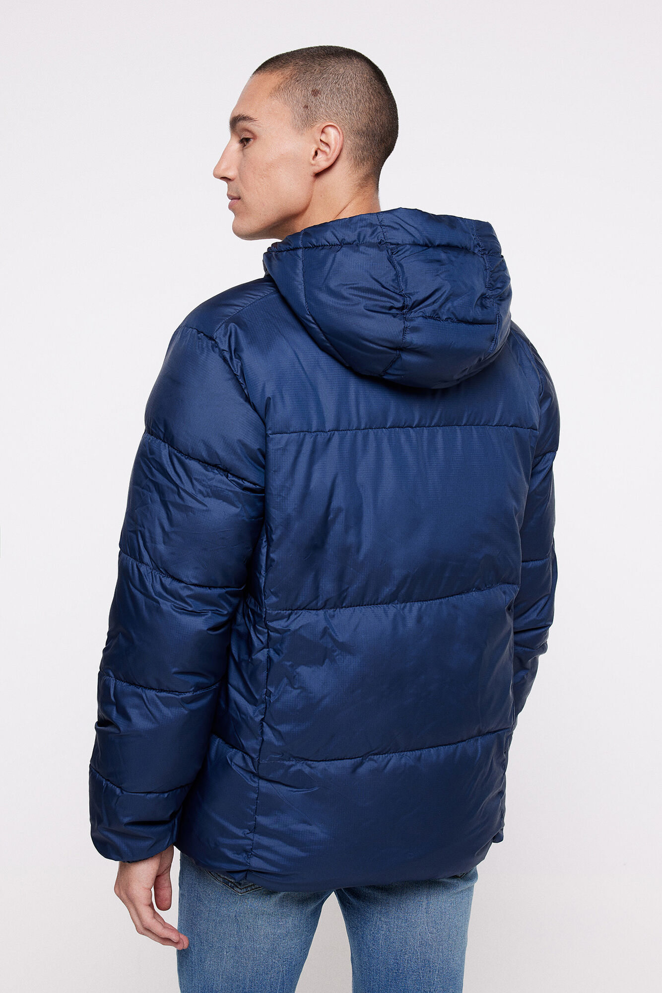 Jaqueta acolchoada masculina Columbia™ Puffect™ com capuz