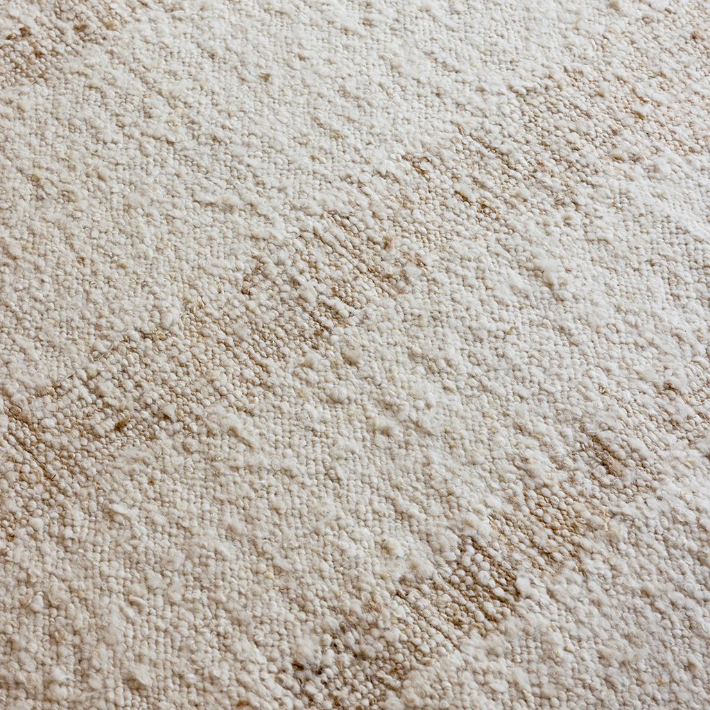 Vloerkleed Fundament Wool White 149309 Craft  | Brink & Campman